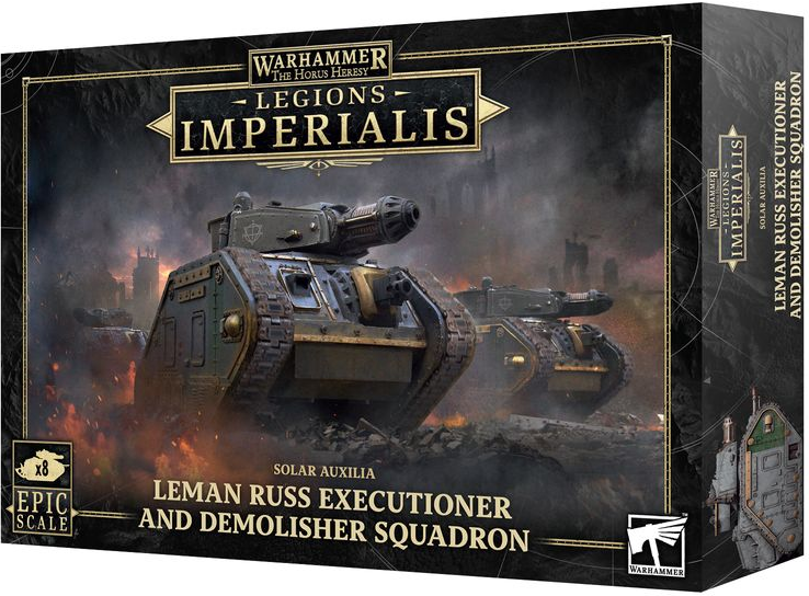(image for) Legions Imperialis: Leman Russ Executioner and Demolisher Squadron