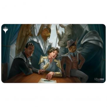 (image for) Streets of New Capenna Playmat V5 featuring Brokers Ascendancy