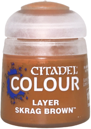 (image for) Citadel Layer Paint: Skrag Brown (12ml)