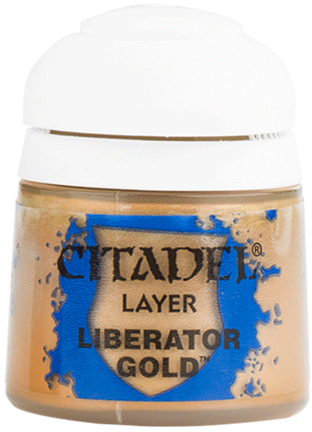 (image for) Citadel Layer Paint: Liberator Gold (12ml)