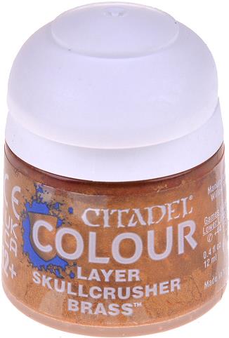 (image for) Citadel Layer Paint: Skullcrusher Brass (12ml)