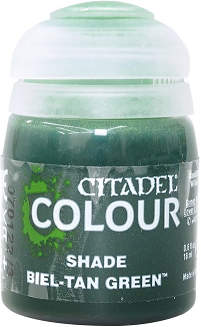 (image for) Citadel Shade Paint: Biel Tan Green (18ml)