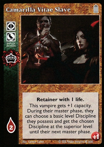 (image for) Camarilla Vitae Slave