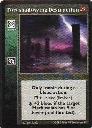 (image for) Foreshadowing Destruction