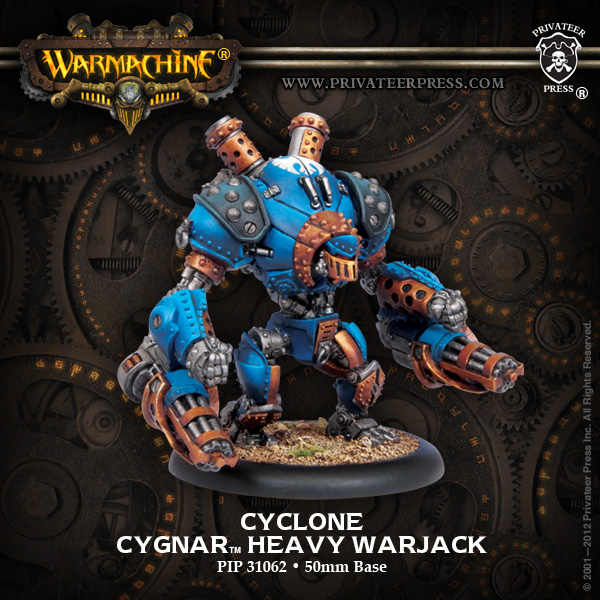 (image for) 31062 Cygnar Heavy Warjack Cyclone Defender Ironclad