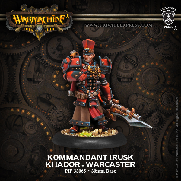 (image for) 33065 Kommandant Irusk 2009 Warcaster
