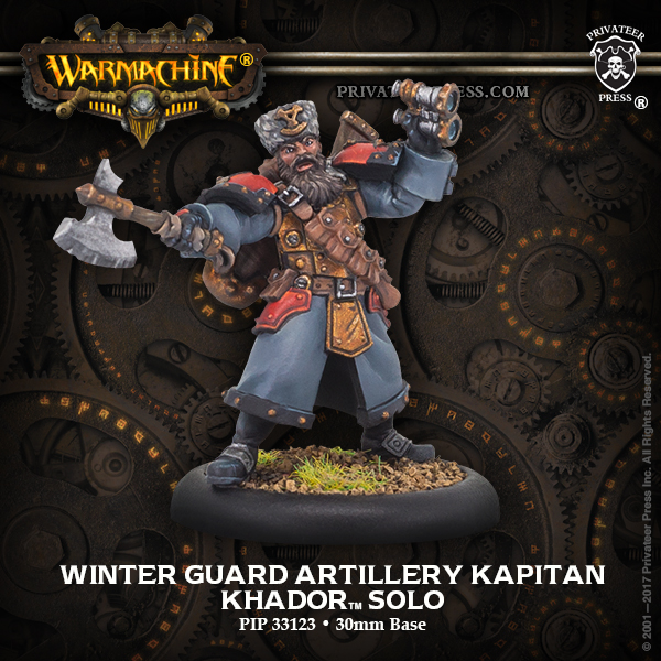 (image for) 33123 Winter Guard Artillery Kapitan