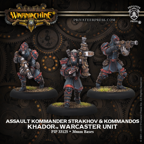 (image for) 33125 Assault Kommander Strakhov and Kommandos