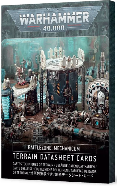 (image for) Battlezone: Mechanicum – Terrain Datasheet Cards