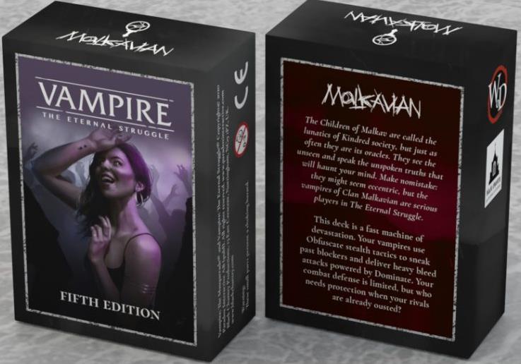 (image for) VTES 5th Edition Starter - Malkavian