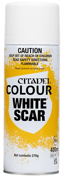 (image for) Citadel Spray Paint: White Scar (400ml) NOT SHIPPING