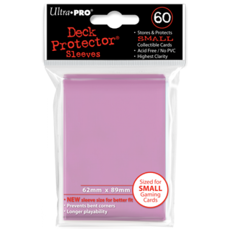 (image for) Ultra Pro Pink Sleeves Small