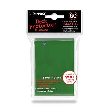 (image for) Ultra Pro Green Sleeves Small