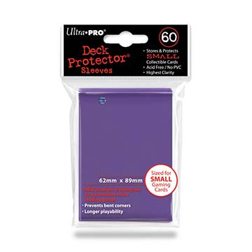 (image for) Ultra Pro Purple Sleeves Small