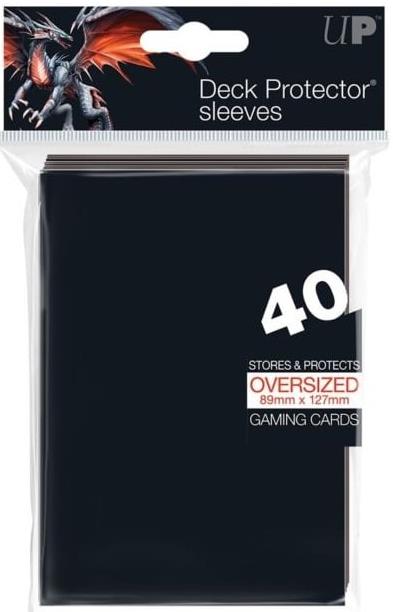 (image for) Ultra Pro Oversized Sleeves - Black