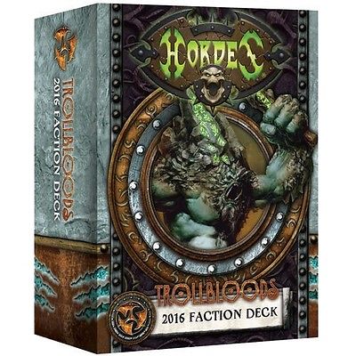 (image for) 91110 Trollbloods 2016 Faction Deck Mk 3