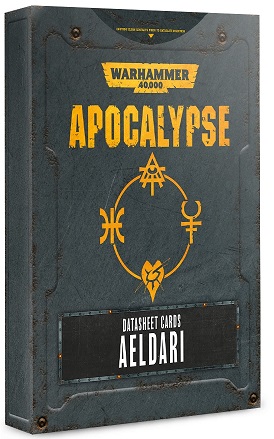 (image for) Apocalypse Datasheet Cards: Aeldari