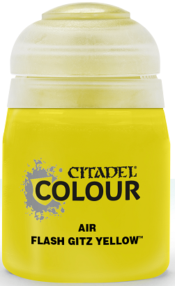 (image for) Citadel Air Paint: Flash Gitz Yellow 24ml
