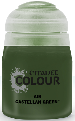(image for) Citadel Air Paint: Castallan Green 24ml
