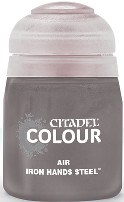 (image for) Citadel Air Paint: Iron Hands Steel (24ml)