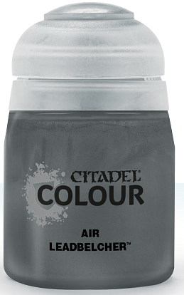 (image for) Citadel Air Paint: Leadbelcher (24ml)