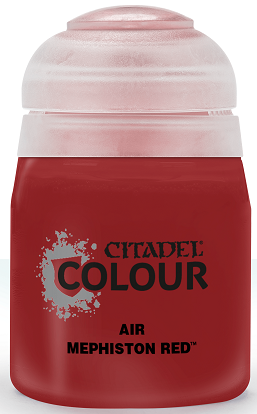 (image for) Citadel Air Paint: Mephiston Red (24ml)