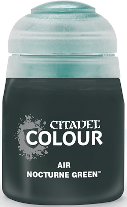 (image for) Citadel Air Paint: Nocturne Green (24ml)