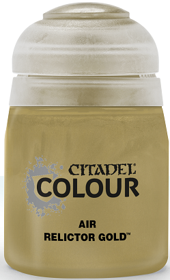 (image for) Citadel Air Paint: Relictor Gold (24ml)