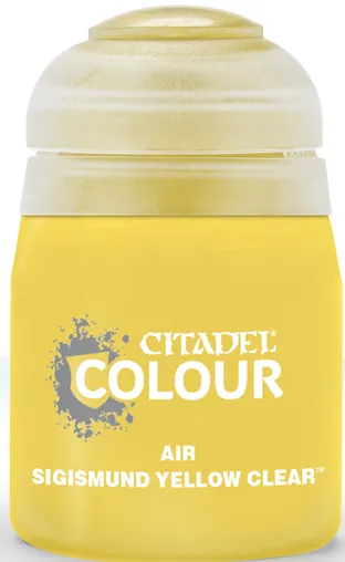 (image for) Citadel Air Paint: Sigismund Yellow Clear (24ml)