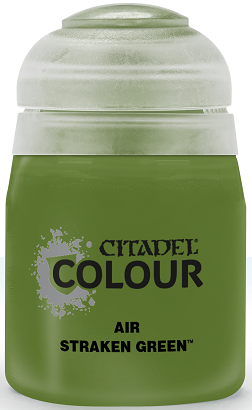 (image for) Citadel Air Paint: Straken Green (24ml)
