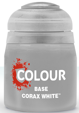 (image for) Citadel Base Paint: Corax White (12ml)