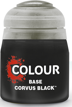 (image for) Citadel Base Paint: Corvus Black (12ml)