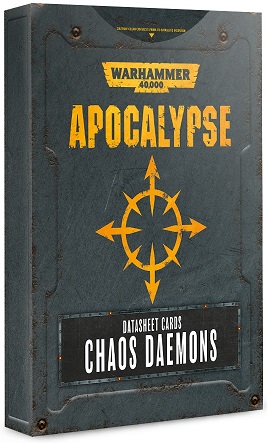 (image for) Apocalypse Datasheet Cards: Chaos Daemons