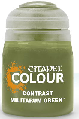 (image for) Citadel Contrast Paint: Militarum Green (18ml)