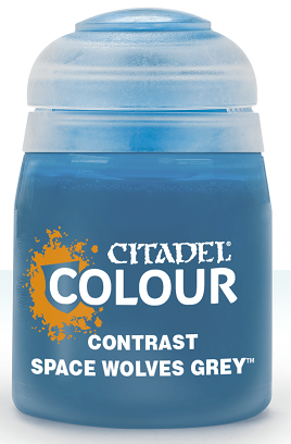 (image for) Citadel Contrast Paint: Space Wolves Grey (18ml)
