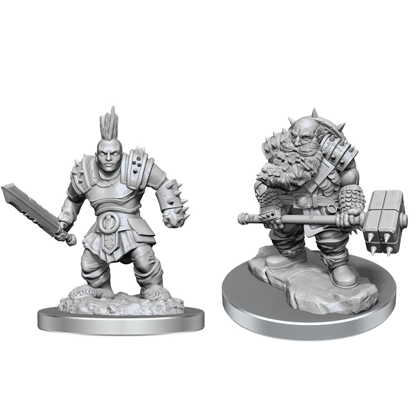 (image for) D&D Nolzur's Marvelous Miniatures - Duergar Fighters