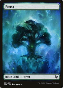 (image for) Forest (Foil - Theros Beyond Death)