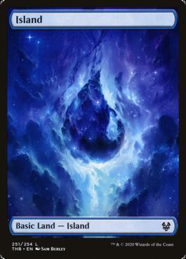 (image for) Island (Foil - Theros Beyond Death)