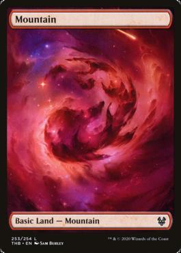 (image for) Mountain (Foil - Theros Beyond Death)