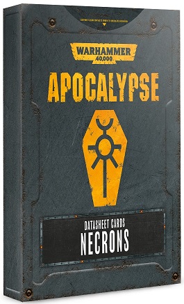 (image for) Apocalypse Datasheet Cards: Necrons