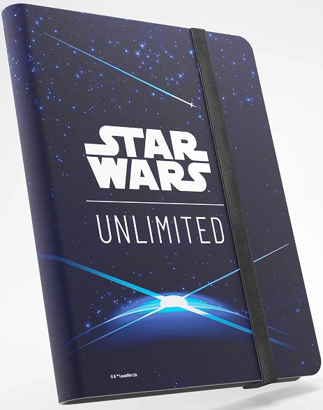 (image for) Gamegenic Star Wars: Unlimited 18-Pocket Album - Card Back Blue