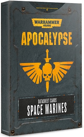 (image for) Apocalypse Datasheet Cards: Space Marines
