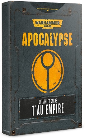 (image for) Apocalypse Datasheet Cards: T'au Empire