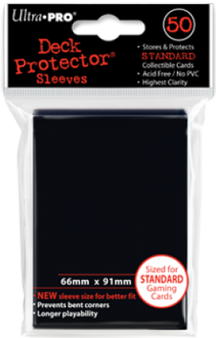 (image for) Ultra Pro Black Sleeves Standard