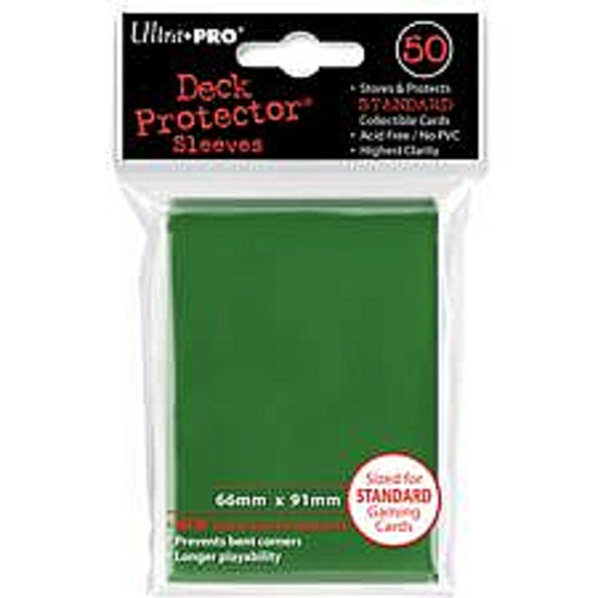 (image for) Ultra Pro Gloss Green Sleeves Standard