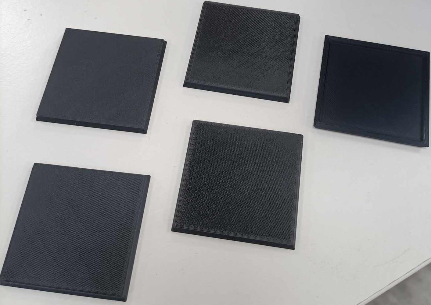 (image for) 50mm x 50mm Square Base x5