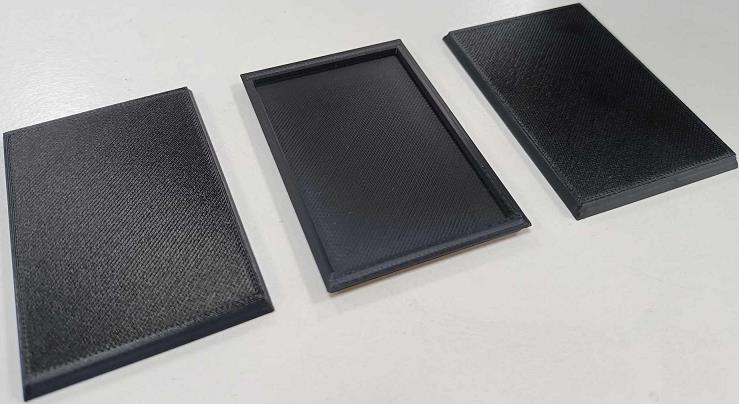 (image for) 75mm x 50mm Rectangular Base x3