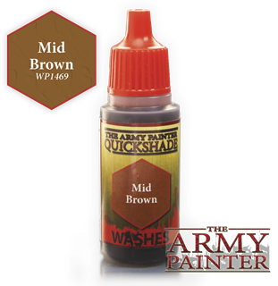 (image for) Army Painter Warpaints - Mid Brown