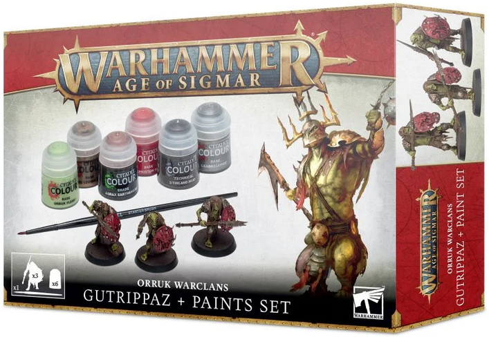 (image for) Orruk Warclans Gutrippaz + Paints Set