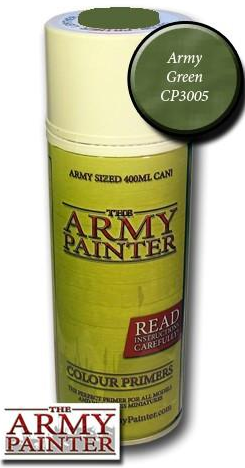 (image for) Army Painter Spray - Army Green colour primer NOT SHIPPING